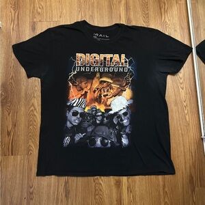 Retro Digital Underground Graphic T-Shirt (tupac)